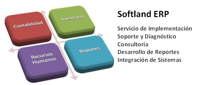 Softland ERP: implementaci&oacute;n, soporte, consultor&iacute;a, reportes e integraci&oacute;n de sistemas.